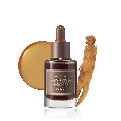 Ginseng Serum, 30ml, elasticity, anti-wrinkle, 7.98% ginseng extract