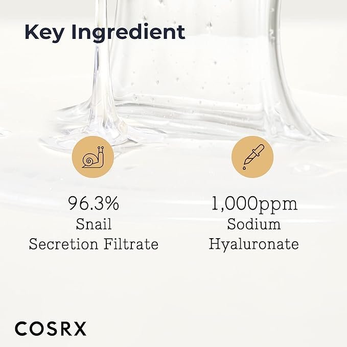 COSRX Snail Mucin 96% Power Repairing Essence 3.38 fl.oz 100ml